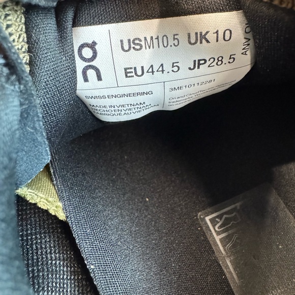 On Running Cloudsurfer Trail Earth Tone Athletic Shoes size 10.5- see photos - Picture 11 of 12